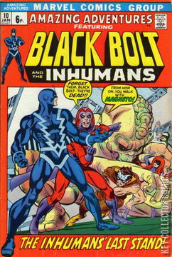 Variant Cover for Amazing Adventures #10