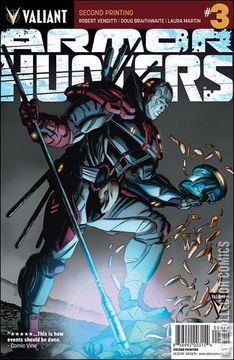 Variant Cover for Armor Hunters #3