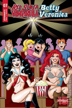 Variant Cover for Red Sonja and Vampirella Meet Betty and Veronica #7