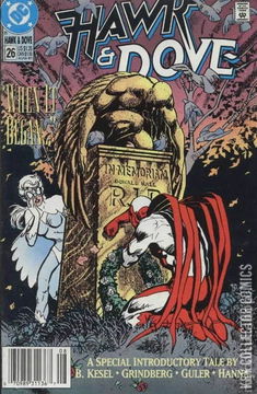 Variant Cover for Hawk and Dove #26