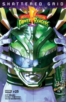 Variant Cover for Mighty Morphin Power Rangers #25