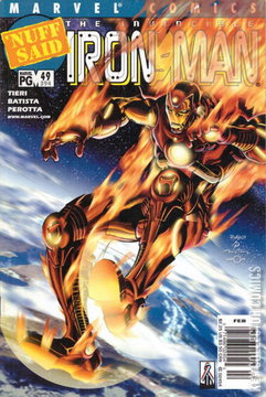 Variant Cover for Iron Man #49