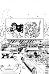 Variant Cover for Red Sonja and Vampirella Meet Betty and Veronica #9