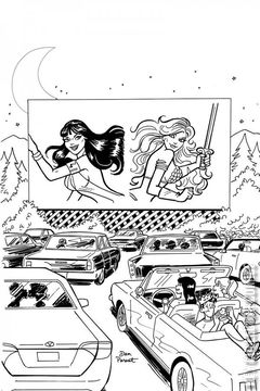 Variant Cover for Red Sonja and Vampirella Meet Betty and Veronica #9