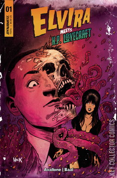 Variant Cover for Elvira Meets H.P. Lovecraft #1