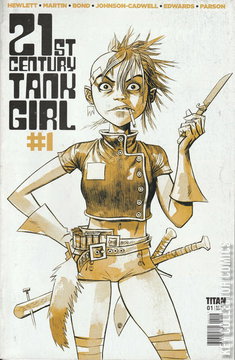 Variant Cover for 21st Century Tank Girl #1