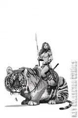 Variant Cover for Red Sonja: The Price of Blood #3
