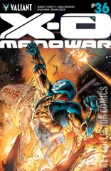 Cover for X-O Manowar #36