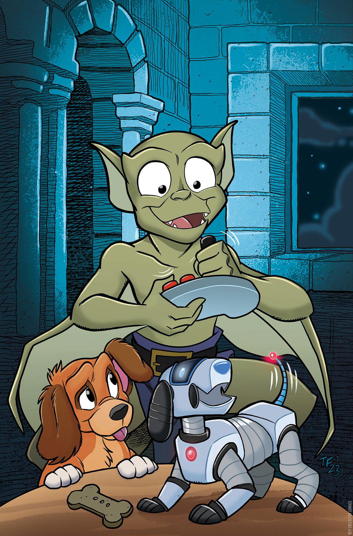 Variant Cover for Gargoyles #8