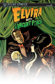 Variant Cover for Elvira Meets Vincent Price #1