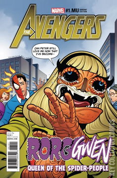 Variant Cover for Avengers #1.MU