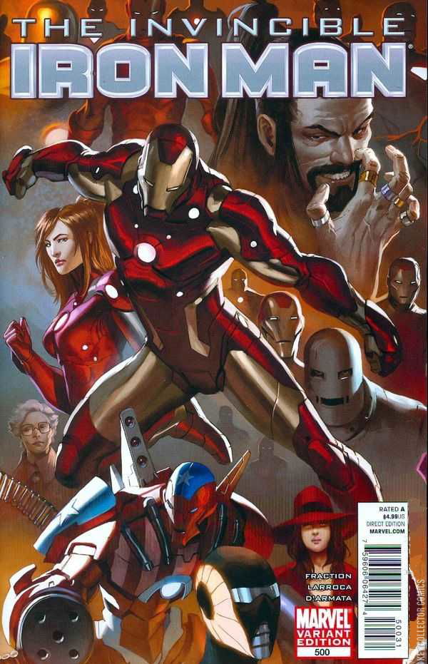 Variant Cover for Iron Man #500