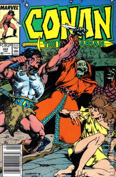Variant Cover for Conan the Barbarian #203