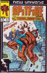 Cover for Codename: Spitfire #5