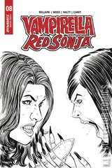 Variant Cover for Vampirella / Red Sonja #8