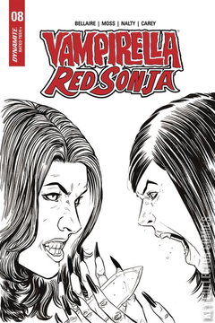 Variant Cover for Vampirella / Red Sonja #8