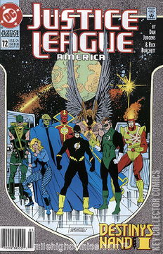 Variant Cover for Justice League America #72
