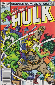 Variant Cover for Incredible Hulk #282