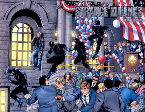 Variant Cover for Strange Killings: The Body Orchard #1