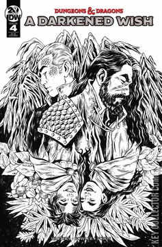 Variant Cover for Dungeons & Dragons: A Darkened Wish #4