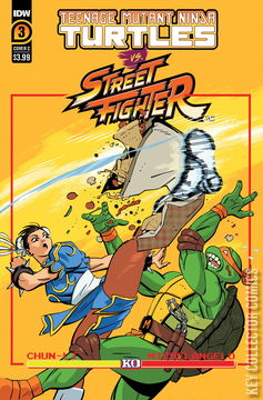Variant Cover for Teenage Mutant Ninja Turtles vs. Street Fighter #3