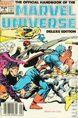 Cover for The Official Handbook of the Marvel Universe - Deluxe Edition #2