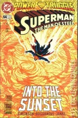 Cover for Superman: The Man of Steel #64