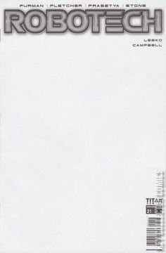 Variant Cover for Robotech #21