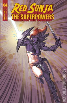 Variant Cover for Red Sonja: The Superpowers #4