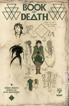 Variant Cover for Book of Death #1