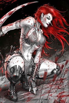 Variant Cover for Red Sonja: Black, White, Red #1