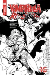 Variant Cover for Vampirella / Red Sonja #1