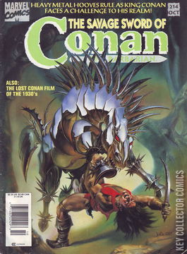 Variant Cover for Savage Sword of Conan, The #214