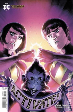 Variant Cover for Wonder Twins #4