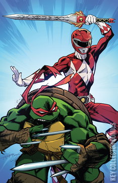 Variant Cover for Mighty Morphin Power Rangers / Teenage Mutant Ninja Turtles #2