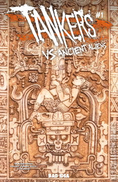 Variant Cover for Tankers vs Ancient Aliens #1