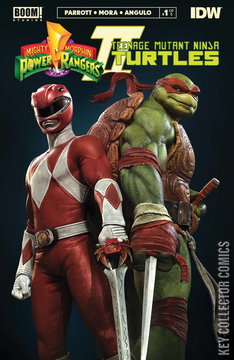 Variant Cover for Mighty Morphin Power Rangers / Teenage Mutant Ninja Turtles #1