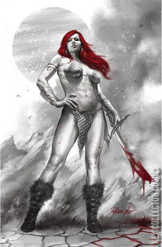 Variant Cover for Red Sonja: Black, White, Red #1