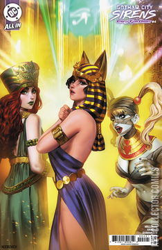 Variant Cover for Gotham City Sirens: Unfit for Orbit #4