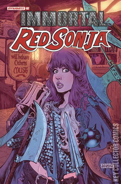 Variant Cover for Immortal Red Sonja #7