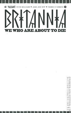 Variant Cover for Britannia: We Who Are About To Die #1