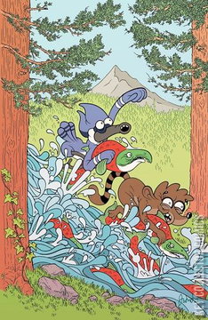 Variant Cover for Regular Show #5