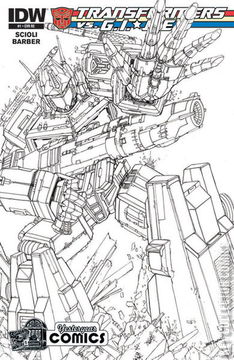 Variant Cover for Transformers vs. G.I. Joe #1