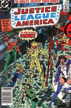 Variant Cover for Justice League of America #229