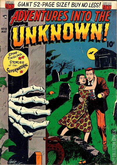Adventures Into the Unknown #19 Published May 1951 | Ke
