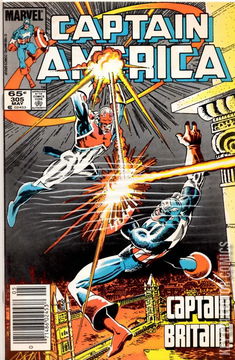 Variant Cover for Captain America #305