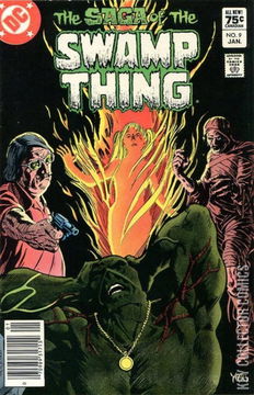 Variant Cover for Saga of the Swamp Thing #9