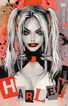 Variant Cover for Harley Quinn: Black, White, Redder #1