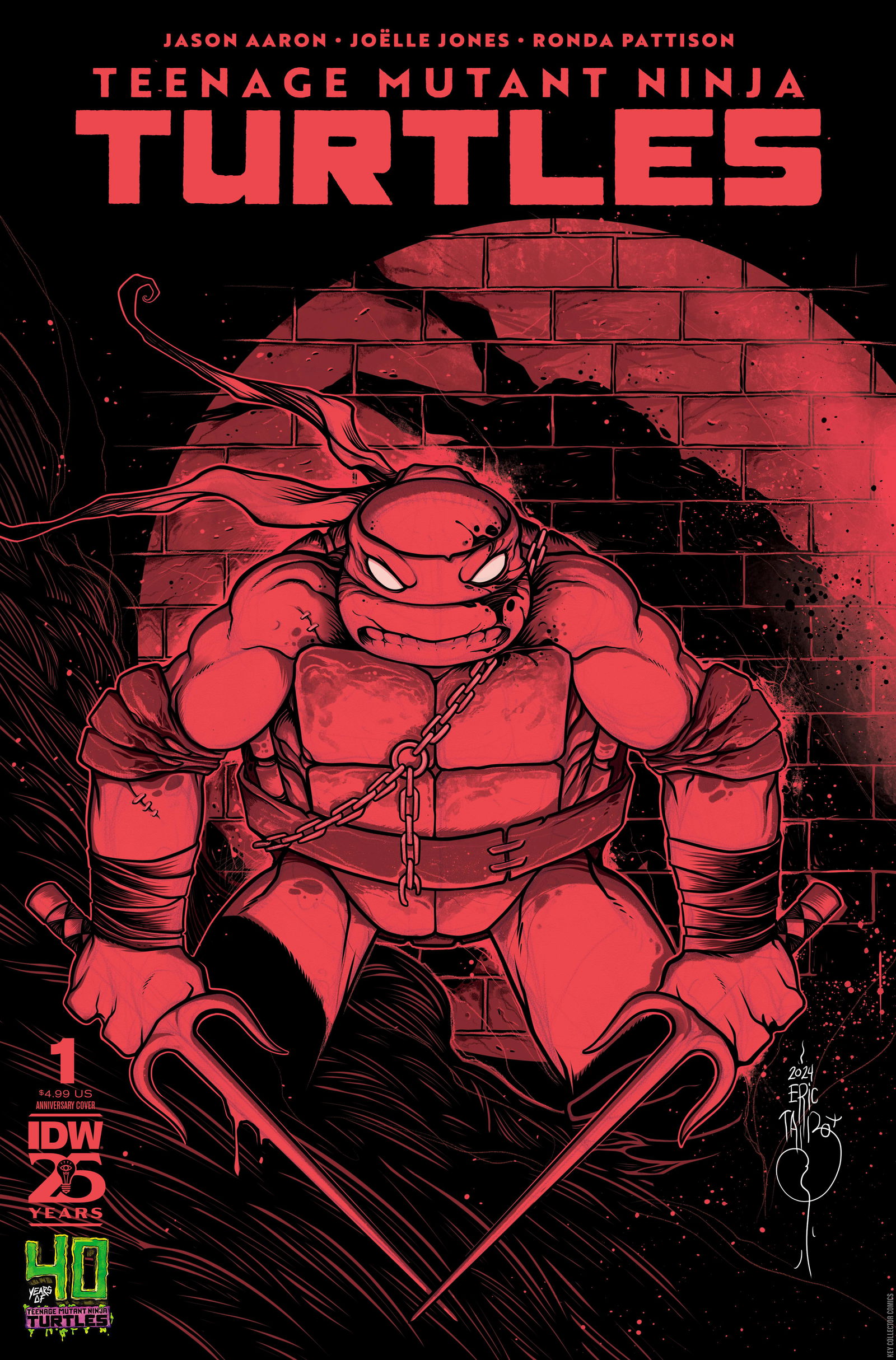 Cover art for Teenage Mutant Ninja Turtles #1 