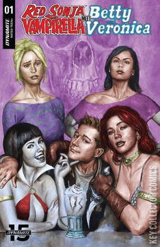 Variant Cover for Red Sonja and Vampirella Meet Betty and Veronica #1